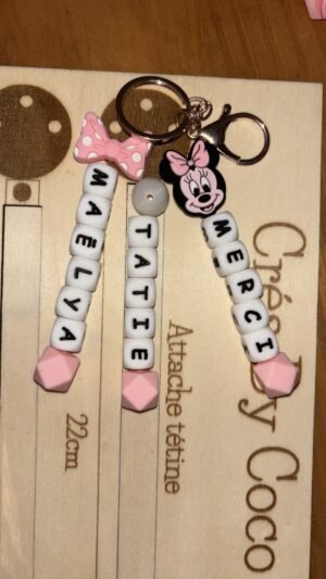 Porte clés Triple Minnie Léna