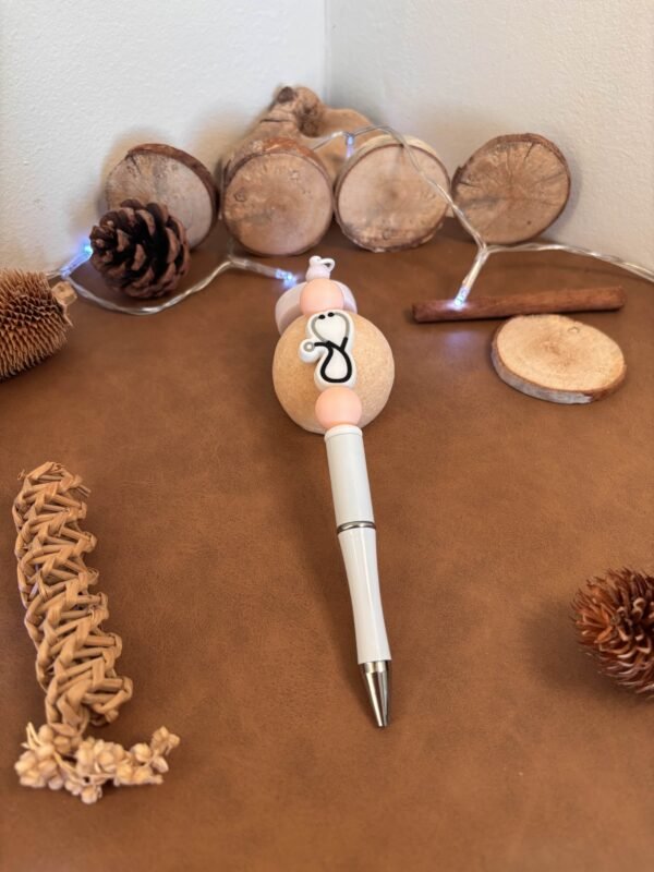 IMG_3502 Stylo - Stéthoscope abricot