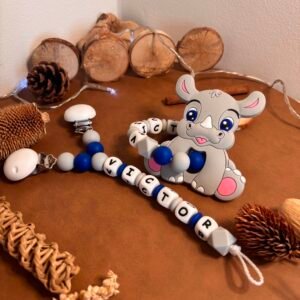 Duo Attache combinée + Anneau de Dentition