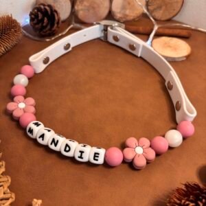 Collier pour chien - Fleur de cerisier