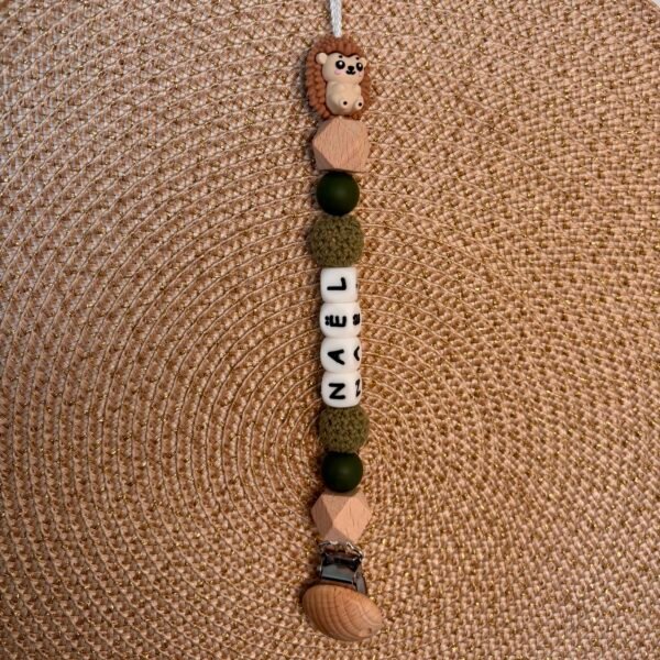 IMG_3795 Attache - Hérisson perles bois et crochet