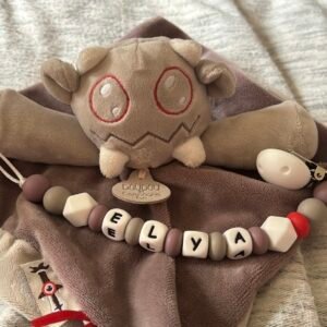 Tibilax +attache tétine Personnalisation - Article assorti au doudou