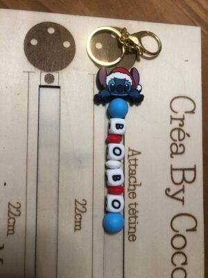 Attache + anneau Belle + porte clés