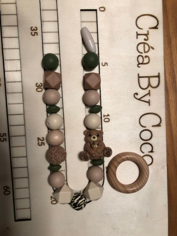 Collier de lien ours - SelmaLou (anneau)