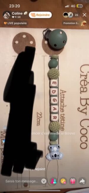 8068e026-6568-4c52-b95b-d1a6f729105e Attache tétine Edgar - Louna (MAM à part)