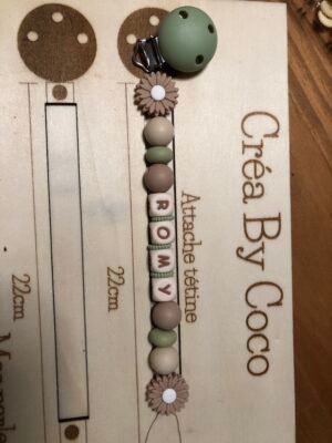 RAJOUT - attache tétine Romy - Lorinda