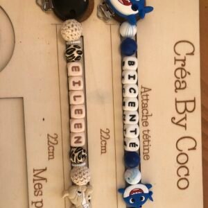 Duo attache tétine - Shanna