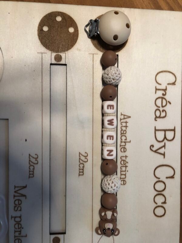 Attache tétine Ewen - Lana