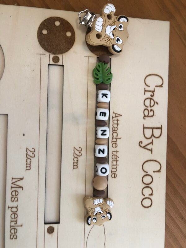 Trio attachés tétine - Doris (2MAM à part)