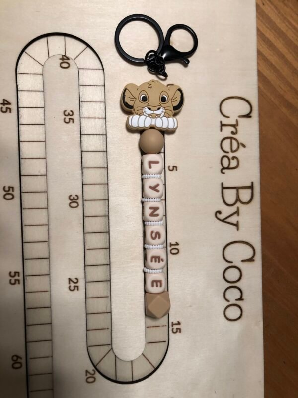 Trio porte clé + 1 stylo - Sara (1 recharge noire)