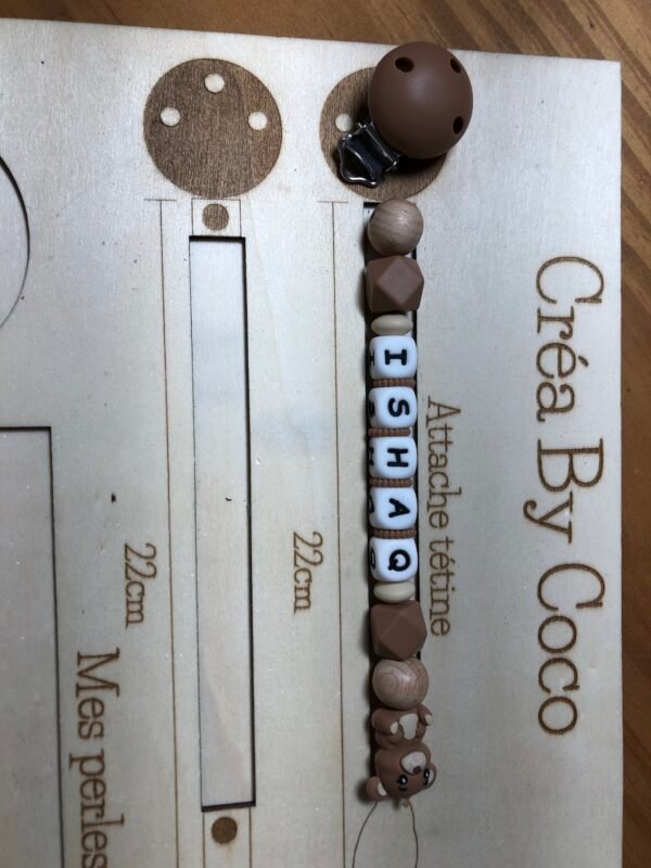 Attache tétine Ishaq - Nenah13