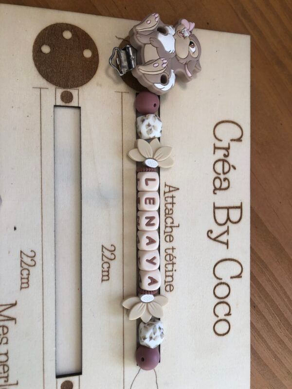 Attache tétine Lenaya - Océane