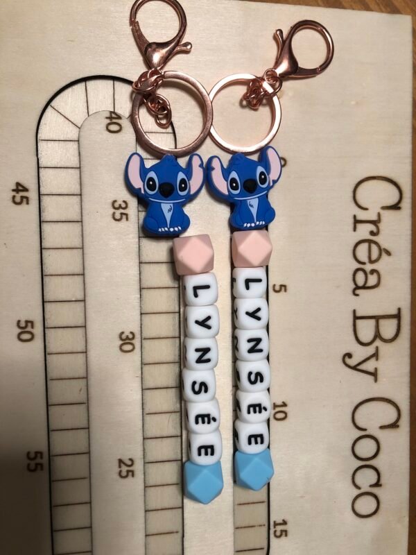 Trio porte clé + 1 stylo - Sara (1 recharge noire)