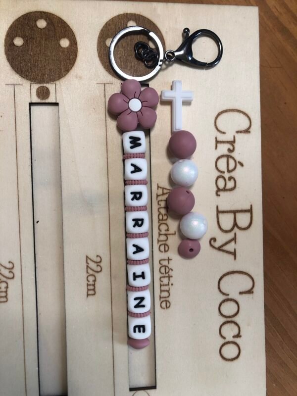 Porte clés Marraine - Eliott