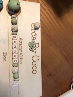 Attache tétine Sandro - Marie (MAM)