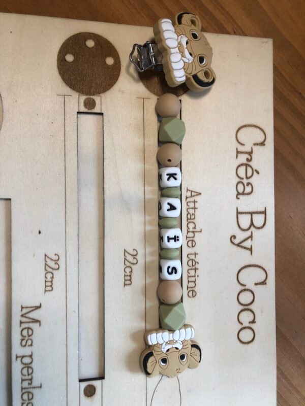 Attache tétine Kaïs - Mia