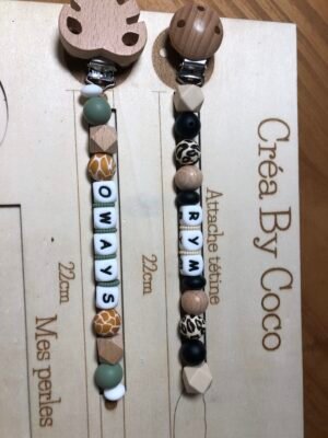 Duo attache tétine - algd