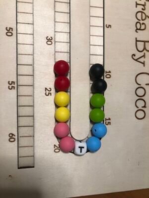 Collier des émotions - Déborah ANNEAU BLANC MOUCHETÉ