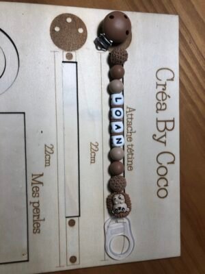 Attache tétine Loan - Estelle  (MAM)