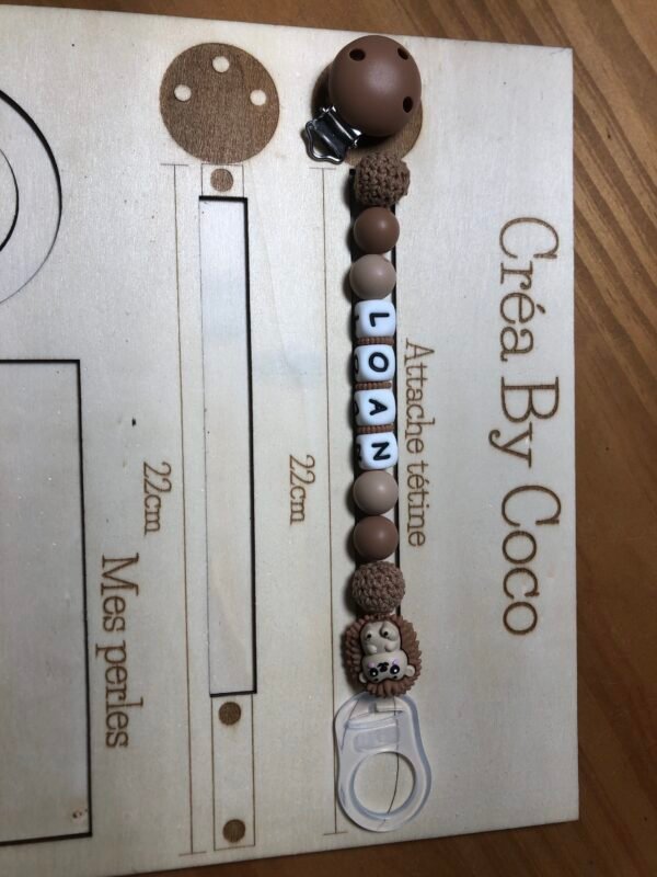 Attache tétine Loan - Estelle  (MAM)