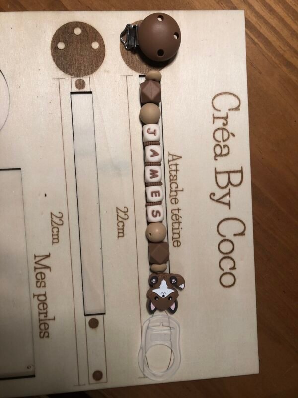 Attache tétine James - Tiffany (MAM)