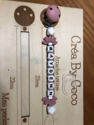 Attache tétine Maydenn - littlemayy (MAM À PART)