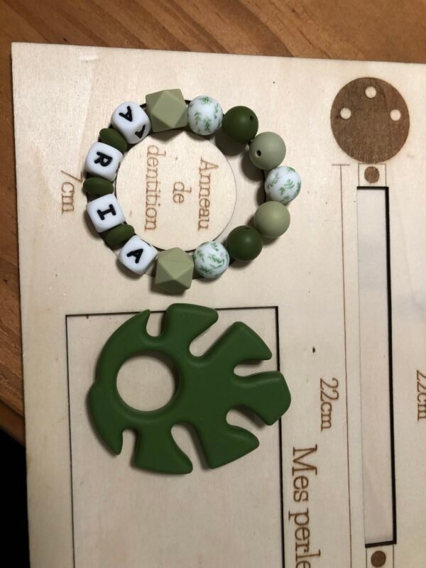 Duo attache tétine + anneau - Kenya