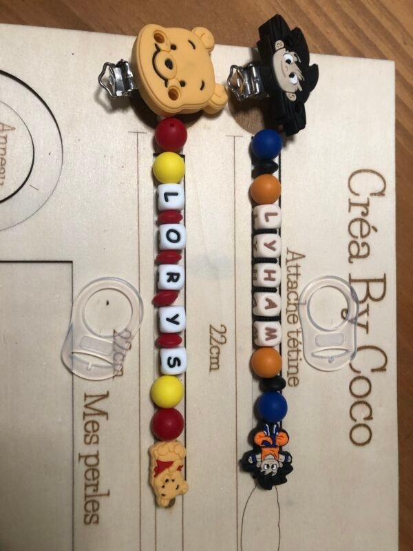 Duo attache tétine - Adri (2MAM À PART)