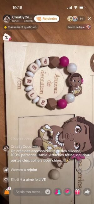 Anneau de dentition Vaiana - Wewen