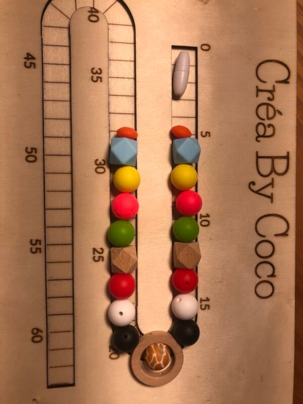 Collier de lien visuel - clair (+un MAM)