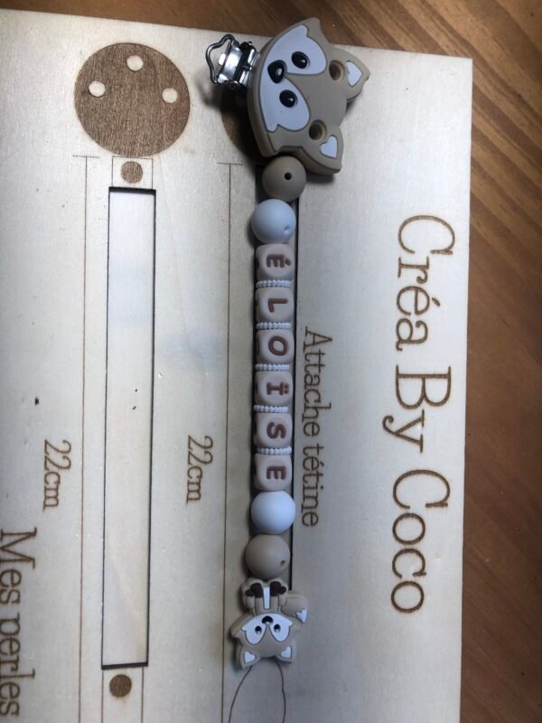 Attache tétine Eloïse - Alexiane