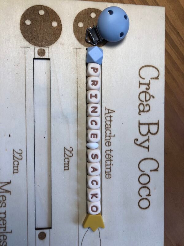 Attache tétine prince - Lala