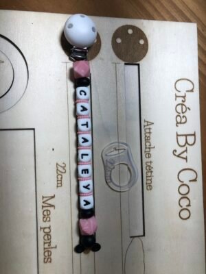 Attache tétine cataleya - Tatyana (MAM À PART)