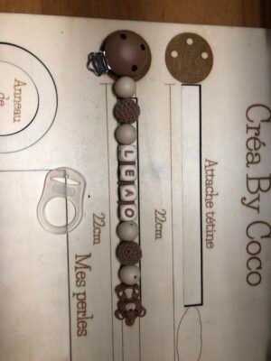 Attache tétine Leão - futuremom (MAM À PART)