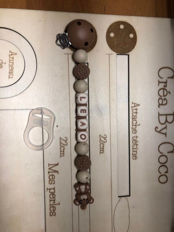 Attache tétine Leão - futuremom (MAM À PART)