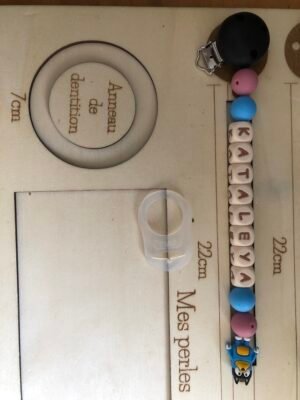 Attache tétine Kataleya - (MAM A PART)