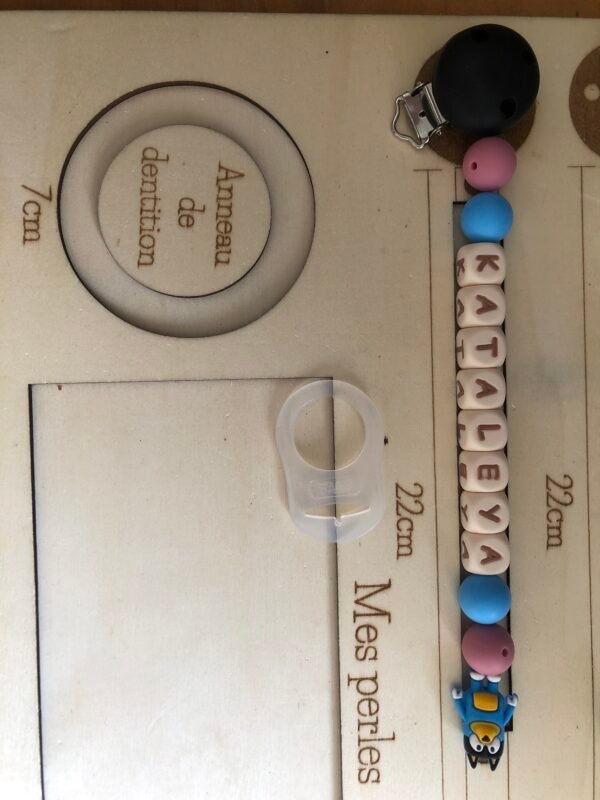 Attache tétine Kataleya - (MAM A PART)