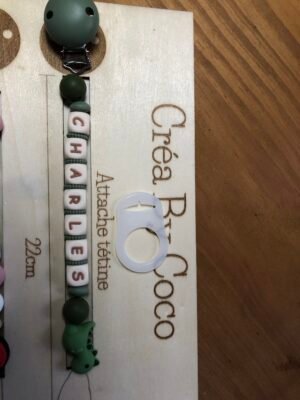 Attache tétine Charles - sweet (MAM À PART)