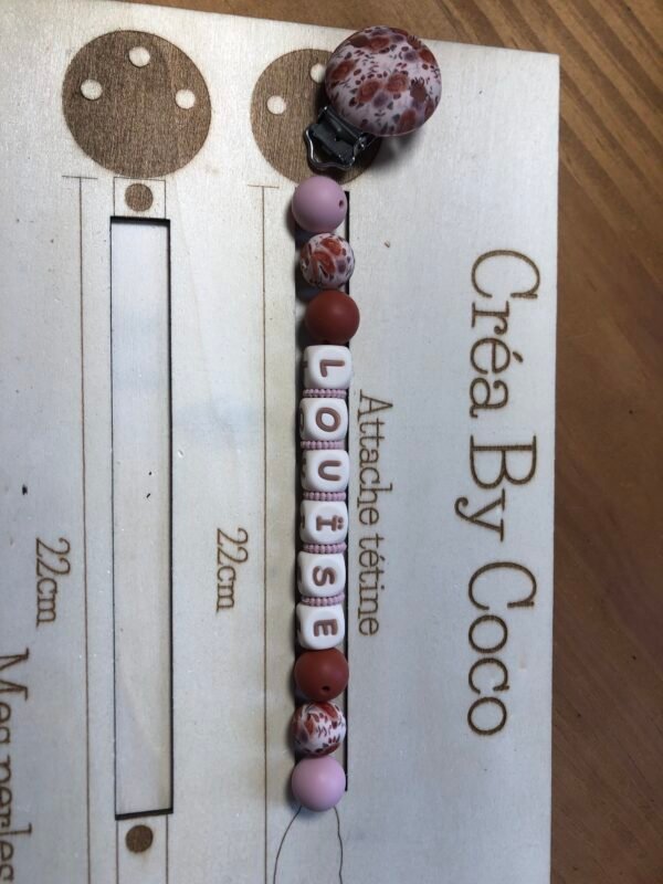 Attache tétine Louïse - Sindy