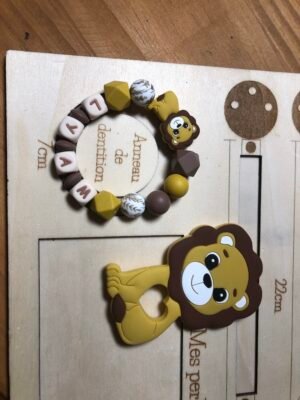 Anneau de dentition Lyam - Allah me guide