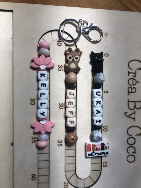 porte clé triple - Kelly