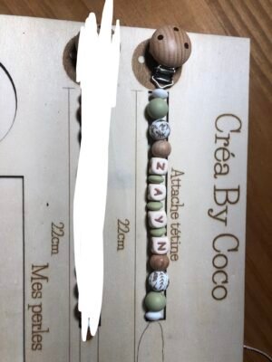 Attache tétine Zayn - LB (MAM + 1 AUTRE COTÉ)