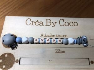 Attache tétine Ivann - Christelle