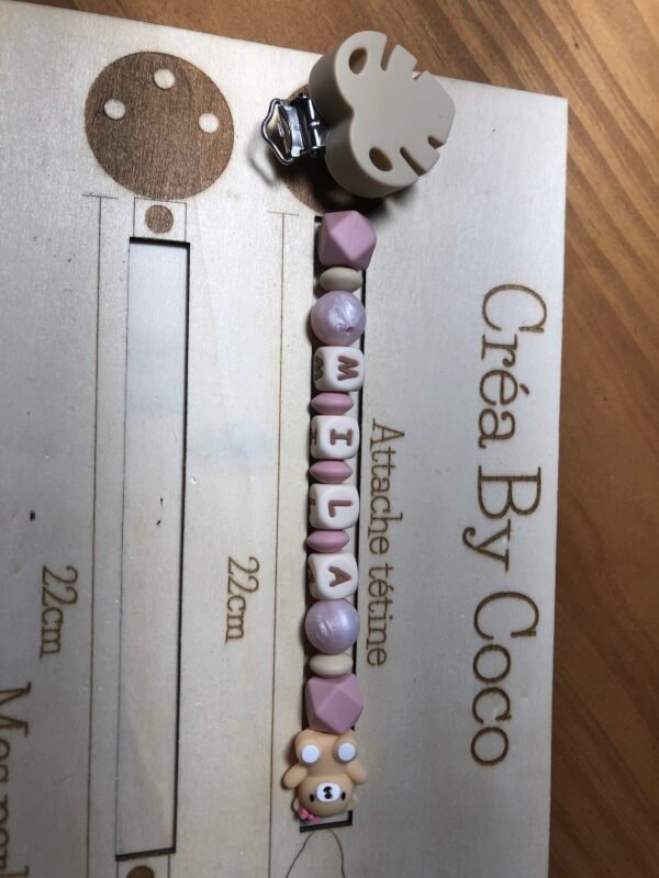 Attache tétine Mila - Minilyne