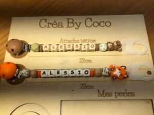 Duo attaches tétine Alessio - Léa (2MAM)