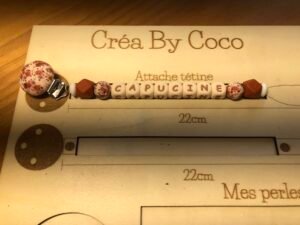 Attache tétine Capucine - Morgane