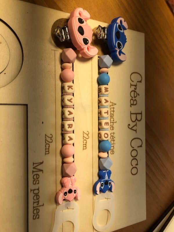 Duo attaché tétine - Miss Aurelie