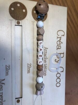 Attache tétine Laël - Mélanie (+MAM)