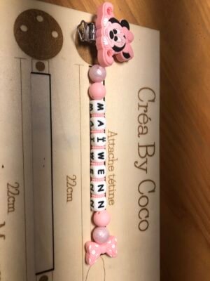 Attache tétine Maïwenn - Jade