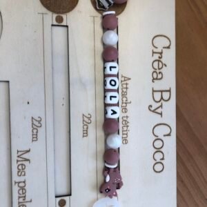 Attache tétine Lola - Sarah (MAM)